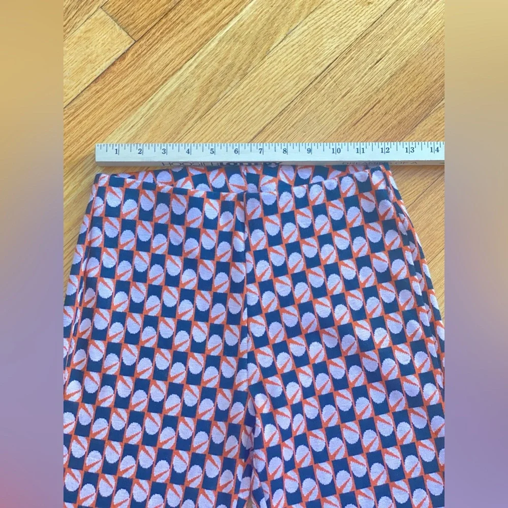 Zara Geometric Patterned Flare Pants - Picture 3 of 10